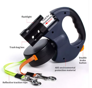 Retractable Pet Leash with Light